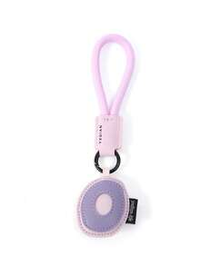 1pc PU Leather 3D Letter A-Z Keychain Pendant, Women's Fashion Bag Backpack Charm With Round Ring Buckle - Suitable For Valentine's Day Gift Or Decoration - Multicolor - View 17