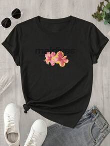 Halloween Graphic T-Shirt - Black - View 1
