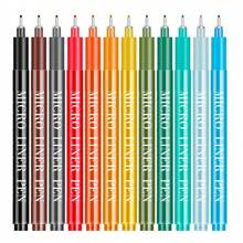 12 Colors Waterproof Fineliner Pen Set, Drawing Outlining Pen For Art, Manga, Sketching, Back To School Reward - Sets - View 9