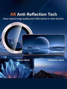 1 Set - Protector de lente de vidrio templado transparente de alta definición, ultra delgado, resistente a arañazos y con adhesivo fuerte en color rosa, con anillo metálico, compatible con Samsung Galaxy A37 A57 A56 S24 PLU S26 Ultra S23 Ultra S24 Ultra A15 A55 A54 A35 A14/24/34 y otras películas protectoras de cámara - Rosa Pálido - Ver 4