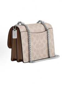 Coach Mini Klare Crossbody Bags For Women Small Square Bag With Signature Rivets Shoulder Bag Gift For Women - Pink - View 5