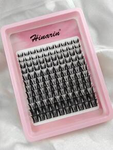 120 Pcs Rabbit Lash Cluster Cartoon-Style Lash Clusters Fine Cluster Lash Extension Anime Fairy Style Individual Lash Cluster Point Tip Lash Extensions 8-16mm Mixed Length - D - View 6