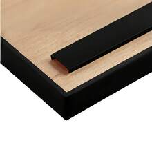 1pc 5m/196.85in Self-Adhesive Flexible Furniture Edge Protector, Easy To Install, Suitable For Kitchen And Dining Room Decoration, U-Shaped Edge Strip 1pc|Flexible Edge Protector, Self-Adhesive Veneer Edge Trim|For Countertop, Cabinet, Table Repair - A - View 13