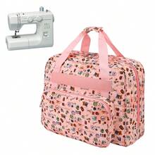 1pc Sewing Pattern Printed Crochet Yarn Storage Bag, Sewing Machine Storage Bag, Suitable For Sewing Supplies Storage, Dedicated For Handmade DIY Projects, Gift For Sewing Enthusiasts - Storage Bag - View 7
