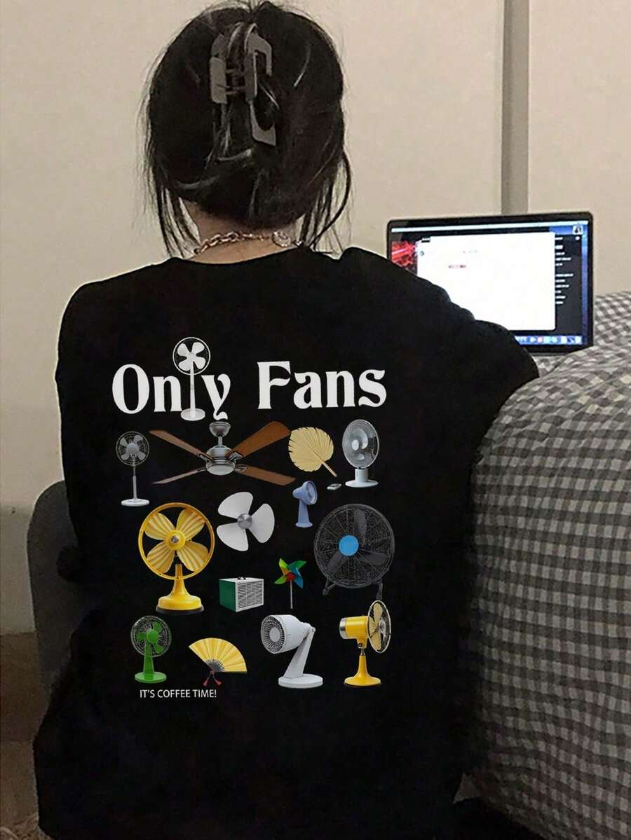 Women T-Shirts - Black - View 1