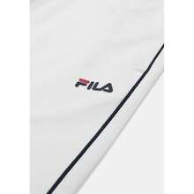 FILA Men's Tracksuit Bottoms, Sagano Regular Track Pants, 100% Polyester, Regular Fit With Adjustable Waist And Side Pockets, Printed Logo, White - White - View 3