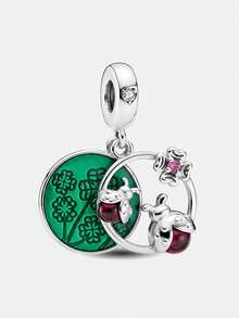 1 Buah Manik-Manik Charm Seri Gajah Peliharaan Lucu dan Modis Cocok untuk Gelang Wanita, Perhiasan DIY, dan Aksesoris untuk Pakaian Sehari-hari - Manik-manik - View 14