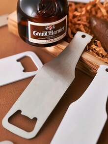Customized 1/5/10 Pcs Bottle-Shaped Wooden Magnetic Bottle Opener, Customizable Engraving & Logo Printing, Multi-Functional, Elegant & Durable, Decorative Effect, Reusable, Suitable For Home, Customized Bottle Opener, Travel Storage, Kitchen Utensils, Etc. - Multicolor - View 11