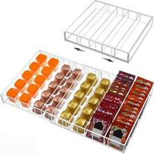 Coffee Capsule Storage Racks - Transparent - Voir 7