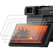 3片裝 SX740 HS/SX730 HS 相機螢幕保護貼，0.3mm 超薄 9H 硬度鋼化玻璃膜 - 高解析度 LCD 保護貼，耐刮、光滑表面、防刮、高透明度、易於安裝，相機螢幕配件 - 查看 8