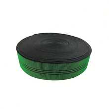 1pc (5m/25m) Optional, Heavy Duty Elastic Webbing Green & Black Striped Sofa Chair Seat Cushion Replacement Strap, Sofa Elastic Band, Sofa Seat Backrest Elastic Strap - A - View 12