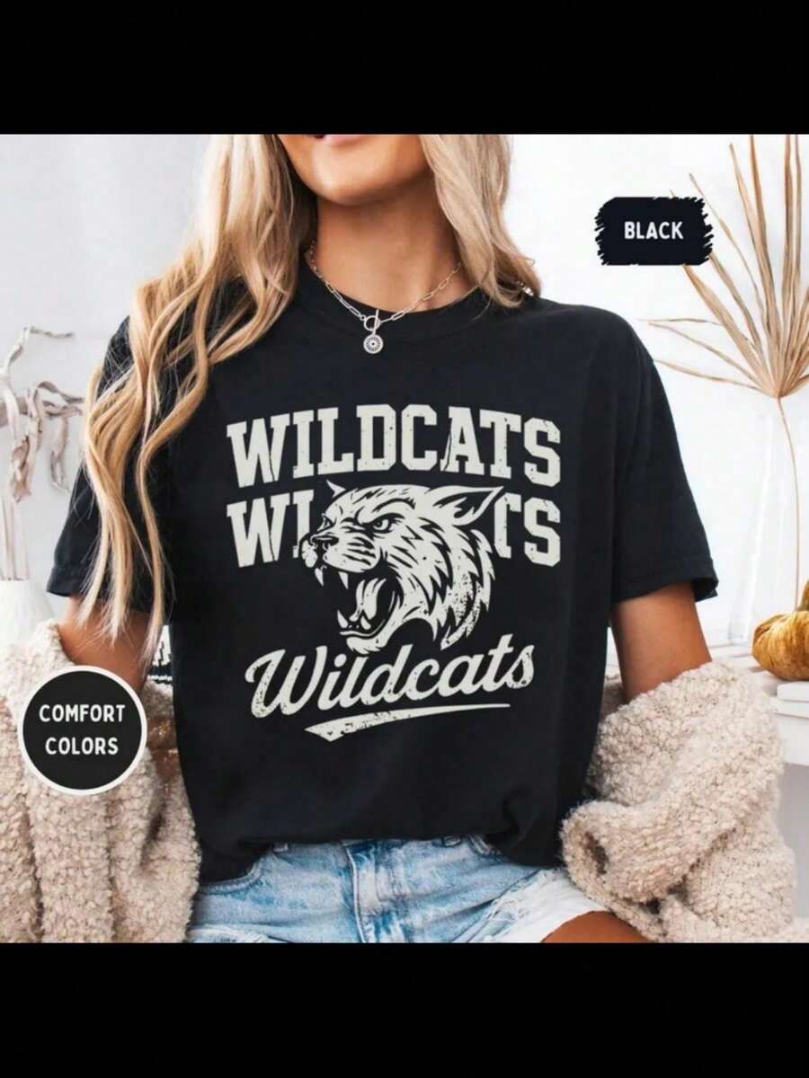 Women T-Shirts - Black - View 1