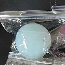 10cm Extra Large Fluid Cheese Ball Stress Relief Bouncy Ball, Large Slow Rebound Squishy Toy, Soft Slime-Like Q-Elastic Daifuku Squeeze Toy, Musical Toy, Travel Toy, Classroom Stress Relief Toy, Mini Bathroom Toy, Christmas Stationery Stress Ball, Birthday Gift, Easter Gift, Valentine's Day Gift, Perfect Gift - Multicolor - View 16
