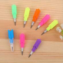 Creative Stationery Rainbow Building Block Bullet Pencil Small Gift Versatile Transformable Colorful 8-Section, Back To School - Multicolor - View 3
