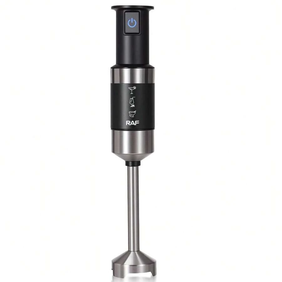 Electric Hand Blender, 28000 Rpm, 400W, 4 Stainless Steel Blades, One Button, Easy To Clean - US A Type Plug(110-127V) - View 1