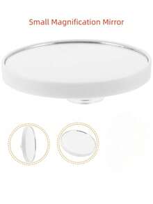 LED Makeup Mirror, Portable Travel Makeup Mirror With Light And 2x Magnification, Lighted Compact Mirror, Adjustable Light Magnifying Folding Mirror, USB Rechargeable, 400mAh, 3 Light Modes - White, Natural And Warm, Touch Screen Brightness Adjustment, Multi-Functional Desktop Makeup Mirror, Suitable For Student Dorm, Travel, Makeup, Office, Bedroom, Perfect Gift For Women - Multicolor - View 14