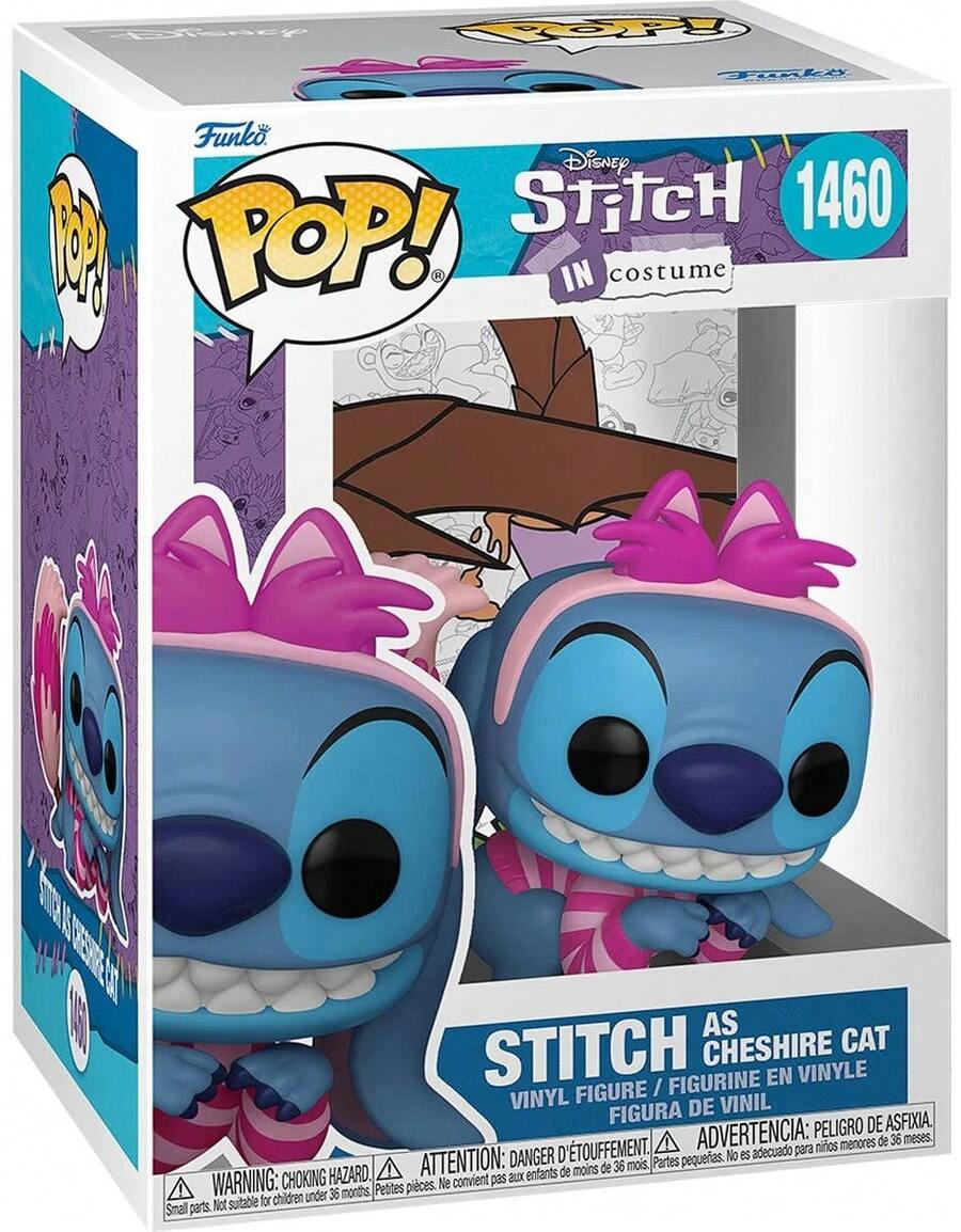 Funko Pop! Funko POP Disney: Stitch In Costume - Stitch As Cheshire Cat 1460 - 顏色預設值 - 查看 1
