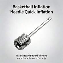 10+Pcs Storage Box Basketball Soccer Ball Needle Air Pump Needle Universal Ball Inflator For Leather Ball Volleyball Swim Ring Vaulting Horse Yoga Multi-Functional Air Pump Needle - Multicolor - View 4
