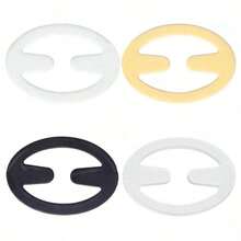 2/4/8/10pcs Invisible Anti-Slip Bra Clips - Cross Design, Transparent Bra Hooks, Anti-Slip - A - View 10