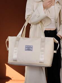 Borsa da viaggio grande da donna con scomparti per asciutto e bagnato, borsa multifunzionale portatile a spalla per casa, nuoto, palestra, viaggio, attività all'aperto, grande capacità, borsa da viaggio per affari e all'aperto, borsa da spiaggia, accessori essenziali per viaggi d'affari e spiaggia - Multicolore - Visualizzare 6