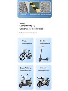 New Bicycle Phone Holder, Shockproof Bicycle Navigation Phone Mount For Delivery Riders - Multicolor - View 10
