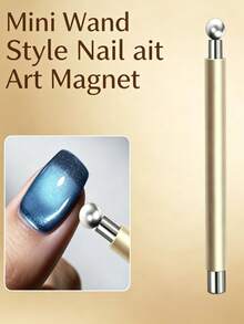 Ímã de Unhas 3D Olho de Gato em Forma de Coração, Ferramenta Magnética de Unhas Tudo-em-1 com Efeitos de Linha Dupla, Lua & Cobra, Ímã de Arte de Unhas em Gel UV com Ponta Francesa, Suprimentos de Unhas para Manicure DIY, Presente para Iniciantes em Unhas, Artistas de Unhas, Volta às Aulas, Halloween, Natal - Multicolorido - Visão 8