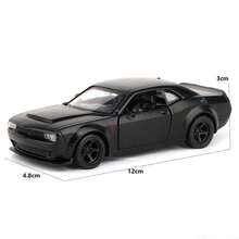 RMZ City RMZ1:36 For DODGE Challenger Simulation Alloy Car Model Children's Toy Car Pendant Power Car Model Boy Toy Birthday Gift - Dodge Challenger - View 2