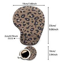 Mouse Pad Wrist Support, Ergonomic Mouse Pad With Wrist Rest, Comfortable Mouse Pad With Smooth Wrist Rest, Suitable For Non Slip Base, Computer, Laptop, Office And Home - View 2