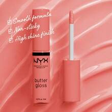 NYX 黄油唇彩焦糖布丁 0.27 盎司/8 毫升 彩妆 唇彩 唇彩 透明光泽 轻盈 不粘腻 舒适 保湿 女朋友 妻子 母亲 朋友 生日 毕业派对 旅行 露营 户外 学校 校园旅行 节日 周年纪念 秋季 万圣节 秋季造型 - 焦糖布丁 - 查看 6