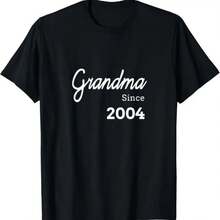 Camiseta abuela desde 2004 - Negro - View 1