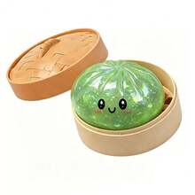 Glitter Dumpling Squishy - Random Glitter Dumpling Box, 10 Colors Dumplings Squishy Toy, More Surprises (Random-4PCS) - Multicolor 2 - View 18