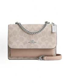 Coach Mini Klare Crossbody Bags For Women Small Square Bag With Signature Rivets Shoulder Bag Gift For Women - Pink - View 7