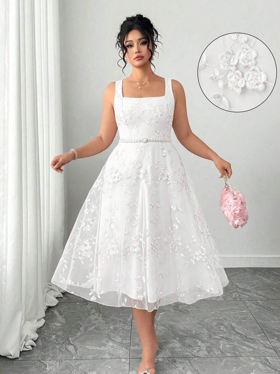 Women Formal & Evening Dresses - 白色的 - 查看 1