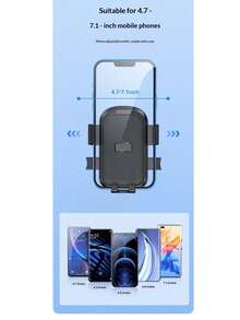New Bicycle Phone Holder, Shockproof Bicycle Navigation Phone Mount For Delivery Riders - Multicolor - View 11