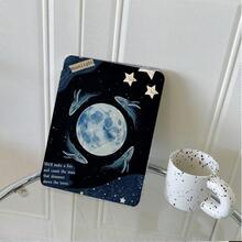 1 pièce Étui de tablette avec imprimé Lune & Baleine Bleue Nuit Étoilée, matériau durable protégeant contre les rayures & les chutes, élégant & pratique, idéal pour les utilisateurs modernes, housse de protection avec fente pour stylo compatible avec iPad Pro 2024/Air M3/A16 2025, compatible avec XIAOMI, compatible avec SAMSUNG, compatible avec Oppo Pad, compatible avec Huawei Matepad, compatible avec Honor Pad - Multicolore - Voir 8