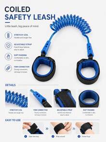 1.5M Children Anti-Lost Wrist Link Tether Strap, Random Color - Multicolor - View 4