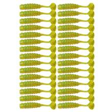 15pcs/30pcs Swinging Mini Soft Lures, Rubber Soft Baits, 4cm/5cm Soft Worm Lures, Bass Silicone Fish - Multicolor - View 17