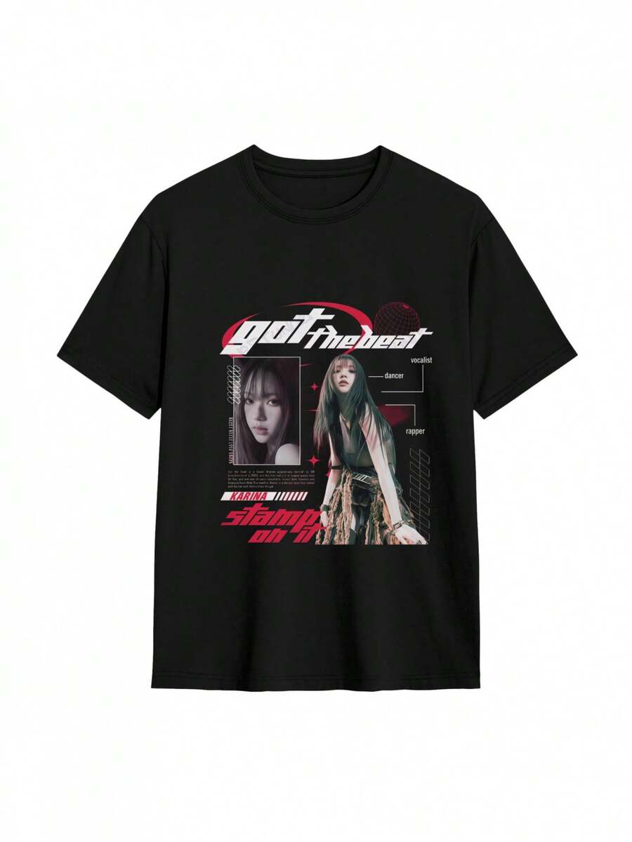 Women T-Shirts - Black - View 1