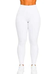 Winter Plush Women's Flannel Legging Pants - 白色 - 查看 1
