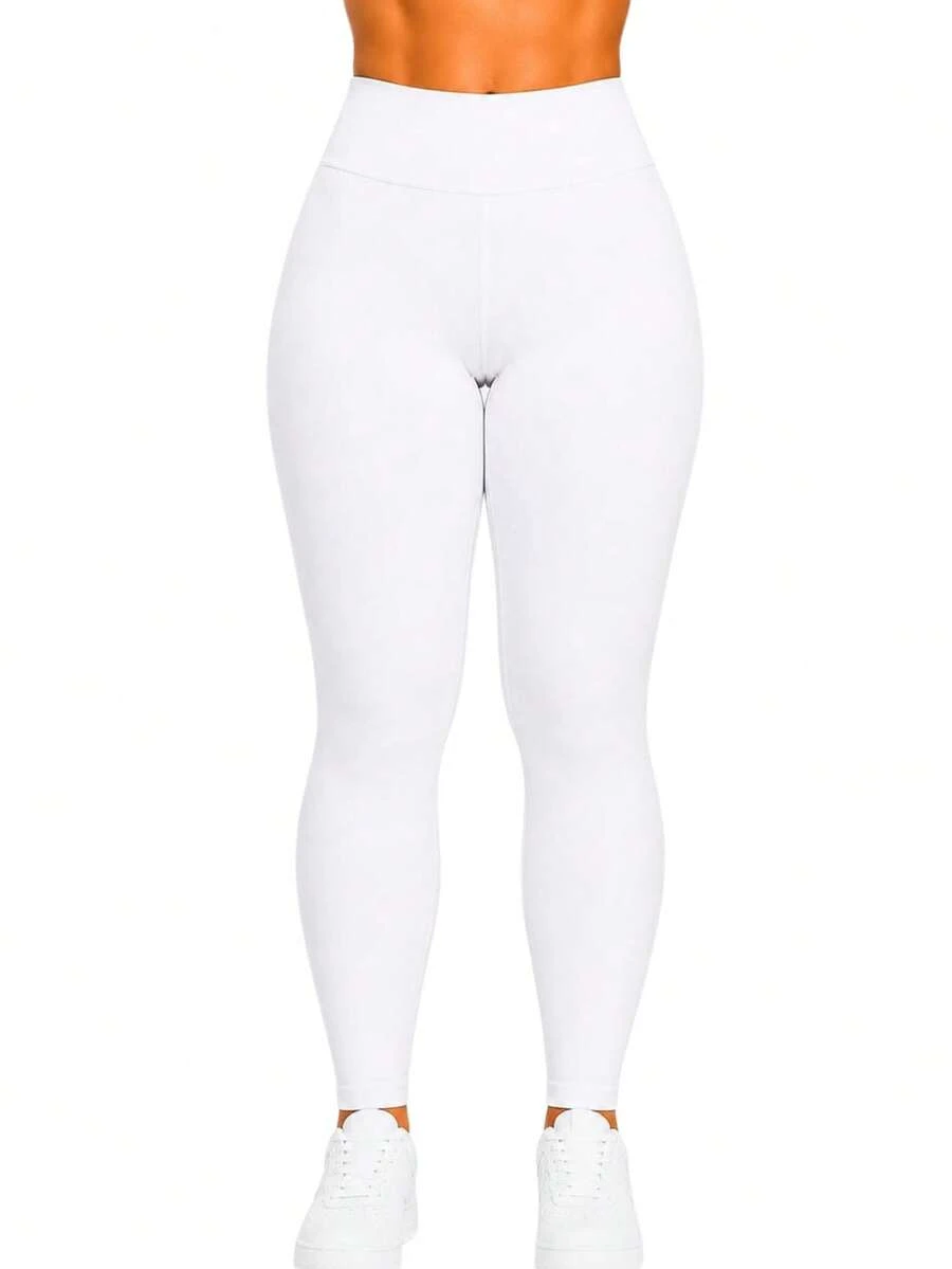 Winter Plush Women's Flannel Legging Pants - 白色 - 查看 1