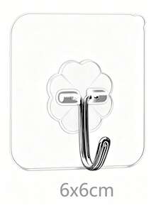 Stainless Steel S-Shaped Towel Rack, Suitable For Glass Door, Bathrobe Hook, Wall Mounted Clothes Rack, Hanger, Hook, Room Decor, Over The Door Hook, Wall Mounted Hook, Wardrobe Storage, Key Hook, Key Rack, Coat Rack, Adhesive Hook, Bathroom Storage, Wall Mounted Hook - Multicolor - View 18