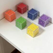 Gift For Her/Him: 12 Cute Mini Square Maze Toys, Educational And Competitive Toys. Classroom Prizes, Birthday Party Favors, Christmas And Halloween Gifts, Novelty Toys, Stress-Relief Toys, Summer Outdoor Toys, Pocket Toys (Random Selection) - 12 Items - View 4