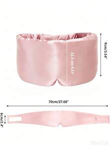1个/2个/4个装 100%桑蚕丝奢华男女通用可重复使用睡眠眼罩，透气遮光，可调节，适合卧室、旅行、办公室、学校等场合，是送给家人、同事、朋友的绝佳礼物，也是旅行必备的眼罩。 - 多色 - 查看 15