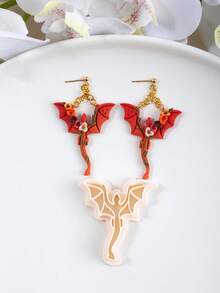 Cool Style Clay Cutter Molds, Dragon Shape Clay Cutters For DIY Earring Jewelry Making, Perfect For DIY Handmade Earrings Jewelry Making - Dragon - View 8