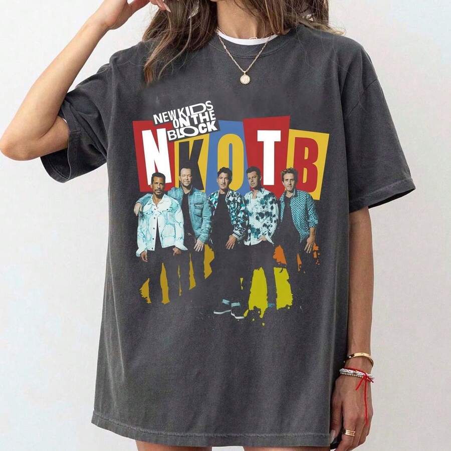 2026 No Doubt T-Shirt, 90s Ska Punk Rock Graphic T-Shirt, Tragic Kingdom Era Orange Shirt, Casual Crew Neck Top, Machine Washable, Vintage Clothing, Gifts For Fans And Friends, W - 後退 - 查看 1