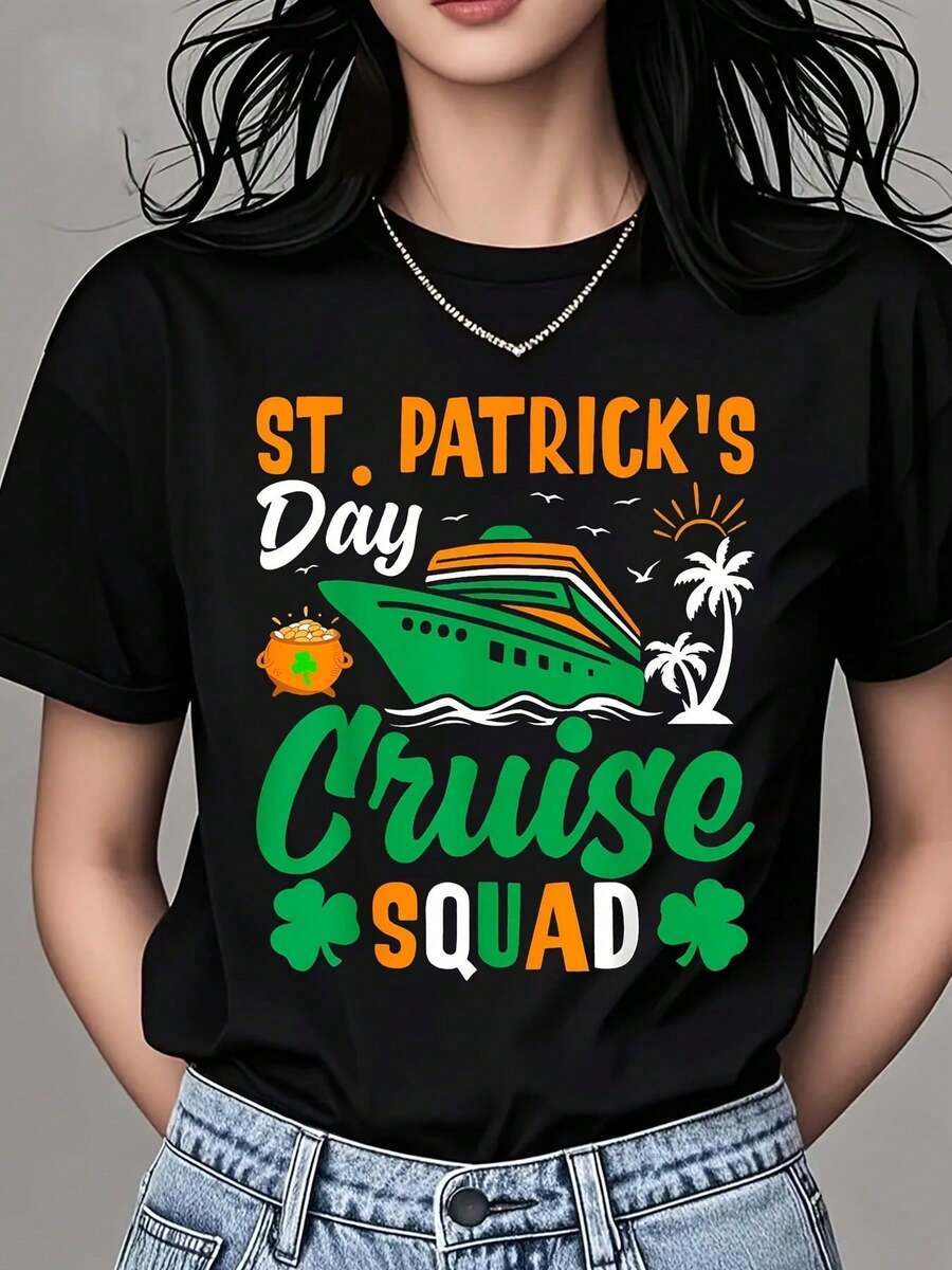 Women T-Shirts - Black - View 1
