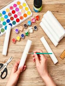 1/3pcs Dry & Wet Floral Foam , Polystyrene Foam Blocks, Long Floral Foam For Artificial Flowers,DIY Floral Materials, Handmade Accessories.Suitable For Wedding Bouquets, Floral Decoration Accessories And Craft Projects,Father's Day,Bridesmaid Gifts - Multicolor - View 9