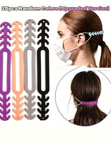 15/5/10pcs Random Color Disposable Earloop Masks With Adjustable Buckle - Multicolor - View 9