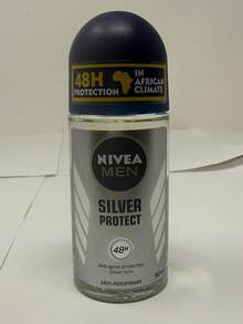 NIVEA MEN Silver Protect Anti-Perspirant Roll-On Deodorant 50ml - 48-Hour Protection With Anti-Bacterial Silver Ions, Quick-Drying Formula, Alcohol-Free, Pack Of 3 - Multi Scents - View 2