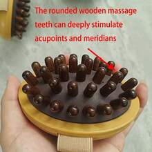 Brush Universal Body Massager, Abdominal & Leg Massage, Weight Loss Exercise Equipment, Fat Burning Tool - Camel - View 2